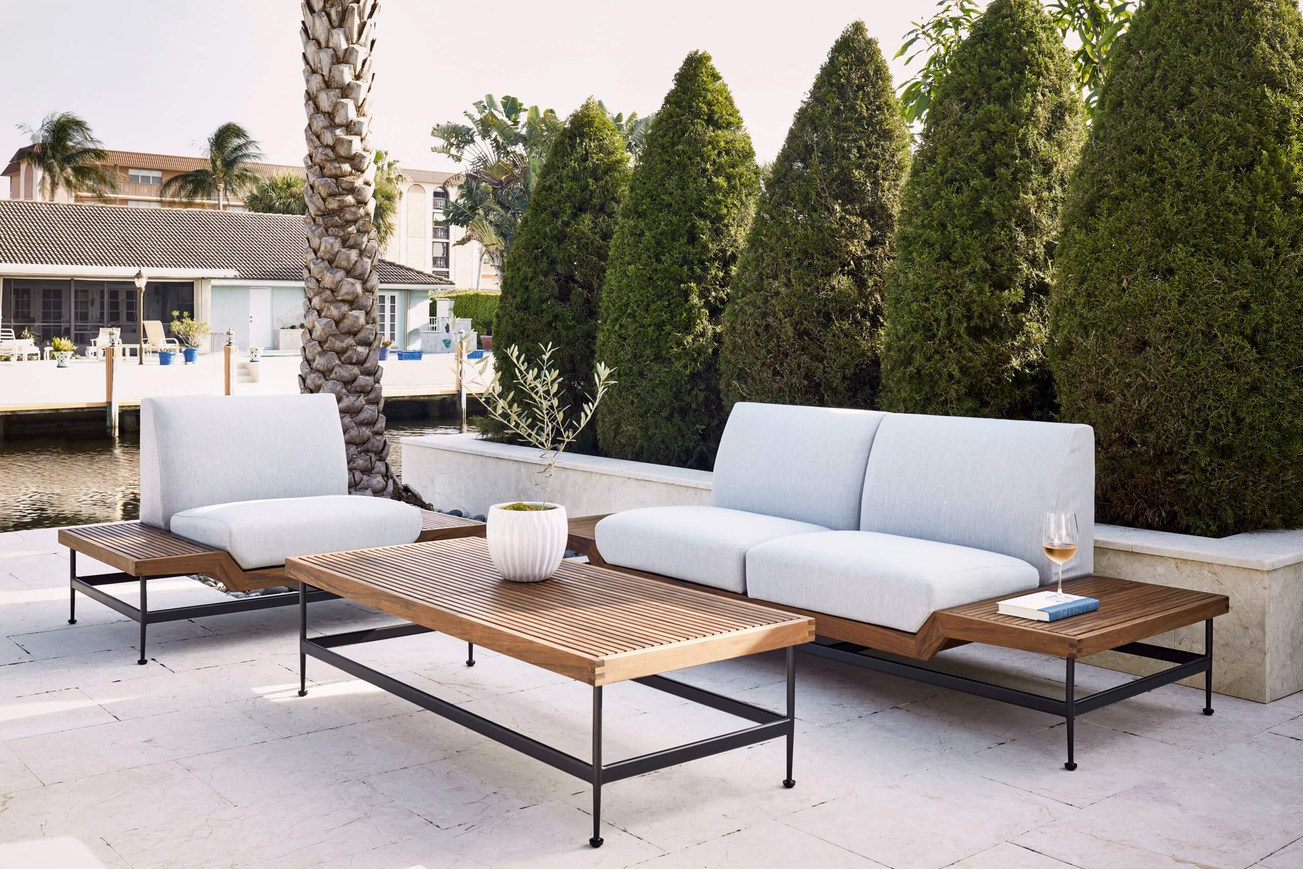 Jensen Outdoor Furniture Jett Loveseat